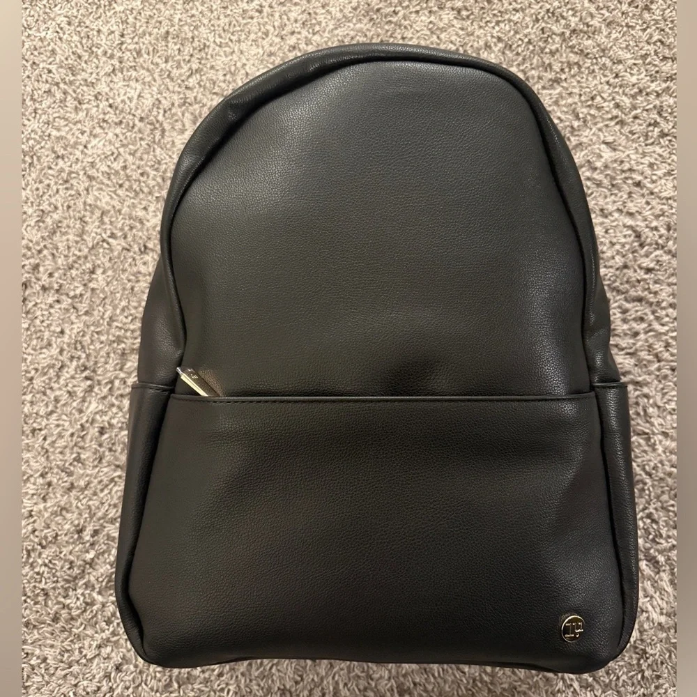 NWT Little Unicorn Skyline Backpack Black - Gold Hardware